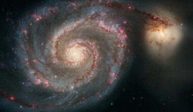 The Whirlpool Galaxy (M51) is the classic grand design spiral galaxy. It was the first object recognized as a spiral, though at the time astronomers thought they were nebulae. Astronomers have been pondering spiral galaxies for a long time, trying to understand how their spiral arms persist. New research has at least a partial answer. Image Credit: NASA, ESA, S. Beckwith (STScI) and the Hubble Heritage Team (STScI/AURA)