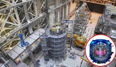 America just lowered the final 110-ton coil into a 1,000-ton magnet as tall as a five-story building, threading it into a gap with two inches of clearance on one side, and its builder says the finished stack packs enough force to lift an aircraft carrier six feet out of the water