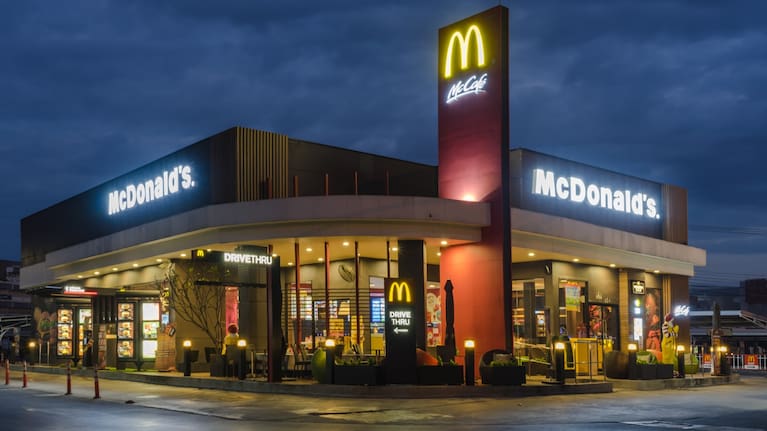A McDonald's store (file image).
