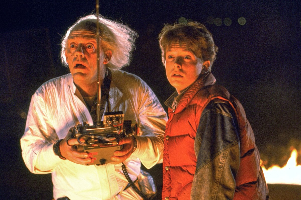 Michael J. Fox Family Ties Back to the Future