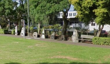 Man charged after WWI and WWII plaques in Whakatāne stolen twice