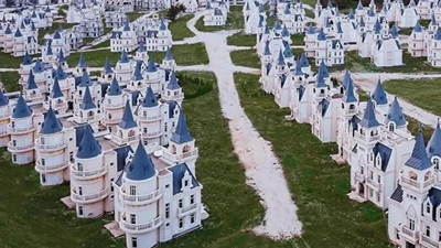 More than 500 Disney-style castles were built for $200 million in a luxury village. Today, the entire site is a ghost town with hundreds of empty villas