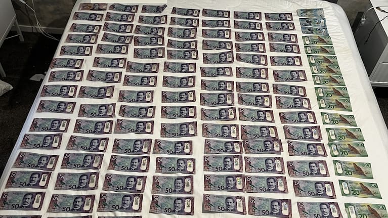 More than $250,000 in cash was seized.