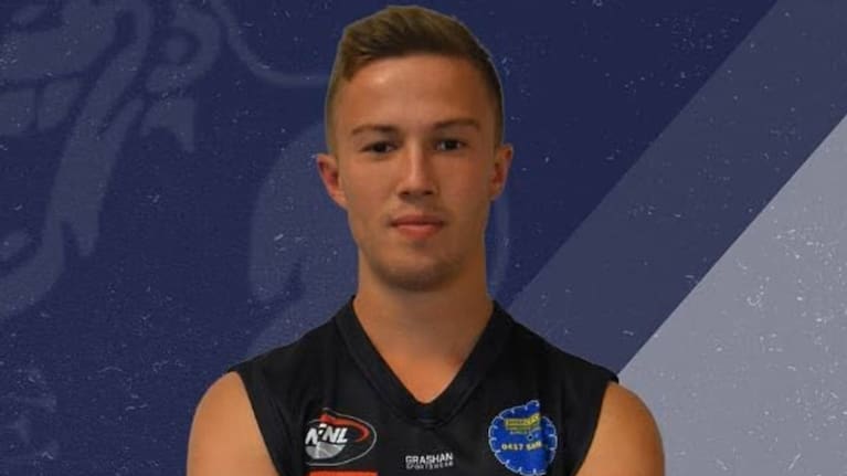 Nathan Fitzgerald, 27, suffered critical head injuries during a reserves Australian rules football game in Melbourne.
