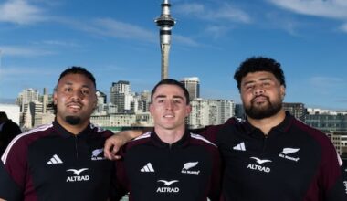 All Blacks: Joy for three new caps – and Beauden Barrett too