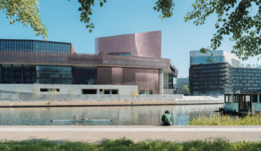 new art center by rcr arquitectes to open on paris' île seguin