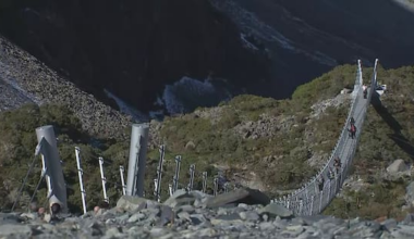 New Hooker Valley suspension bridge opens in Aoraki Mount Cook