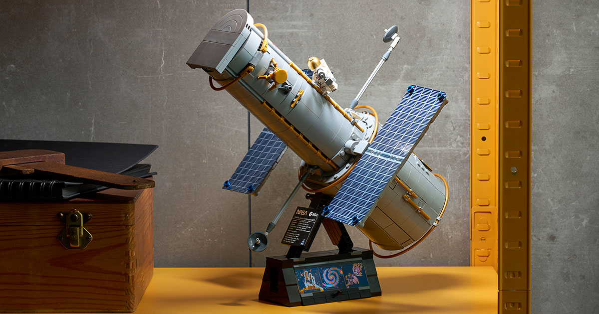 LEGO reveals Hubble Space Telescope Icons set coming August 1