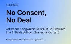 Artists and Songwiters Must Not Be Pressured Into AI Deals Without Meaningful Consent