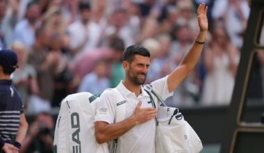 Djokovic reflects on 'blessed and cursed' career after Wimbledon defeat