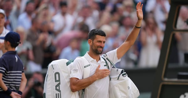 Djokovic reflects on 'blessed and cursed' career after Wimbledon defeat