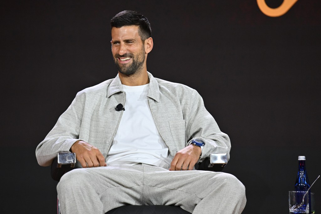 Novak Djokovic at Day 2 of the 3rd Fanatics Fest NYC 2026