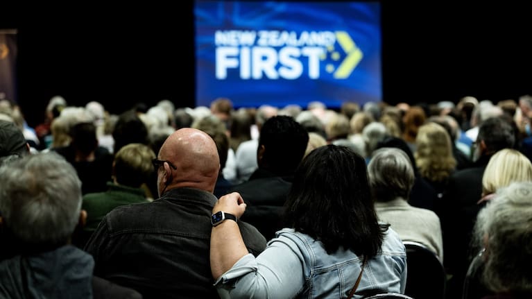A New Zealand First conference from May.