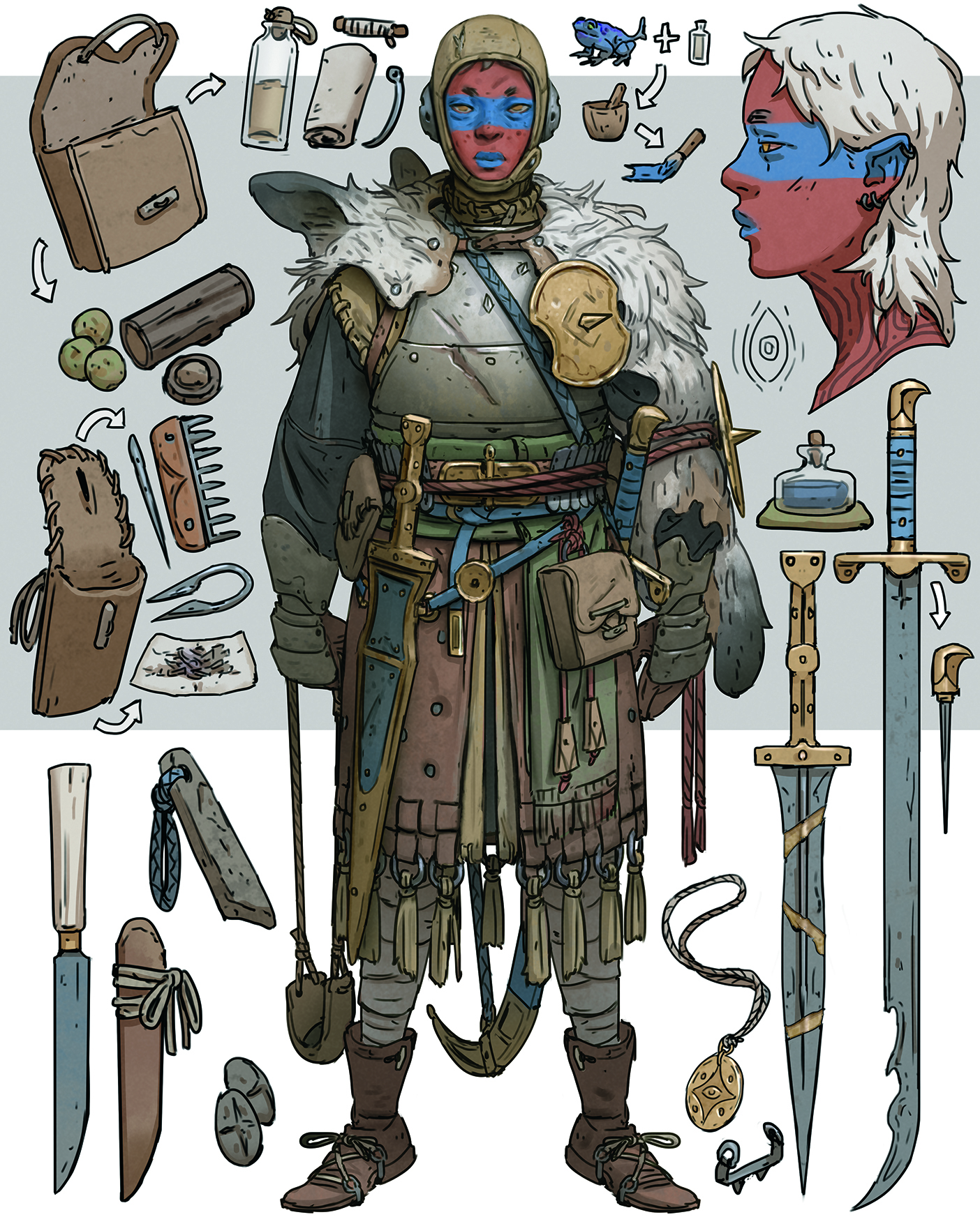 Digital character art