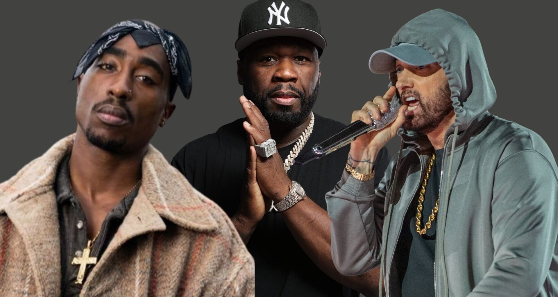 50 Cent Reveals He Worked With Eminem & Unreleased Tupac Recordings For 'Street Fighter' Theme Music: Watch