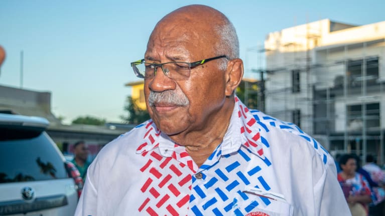 People's Alliance leader Sitiveni Rabuka