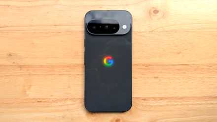 Pixel 10 with glowing Google G logo