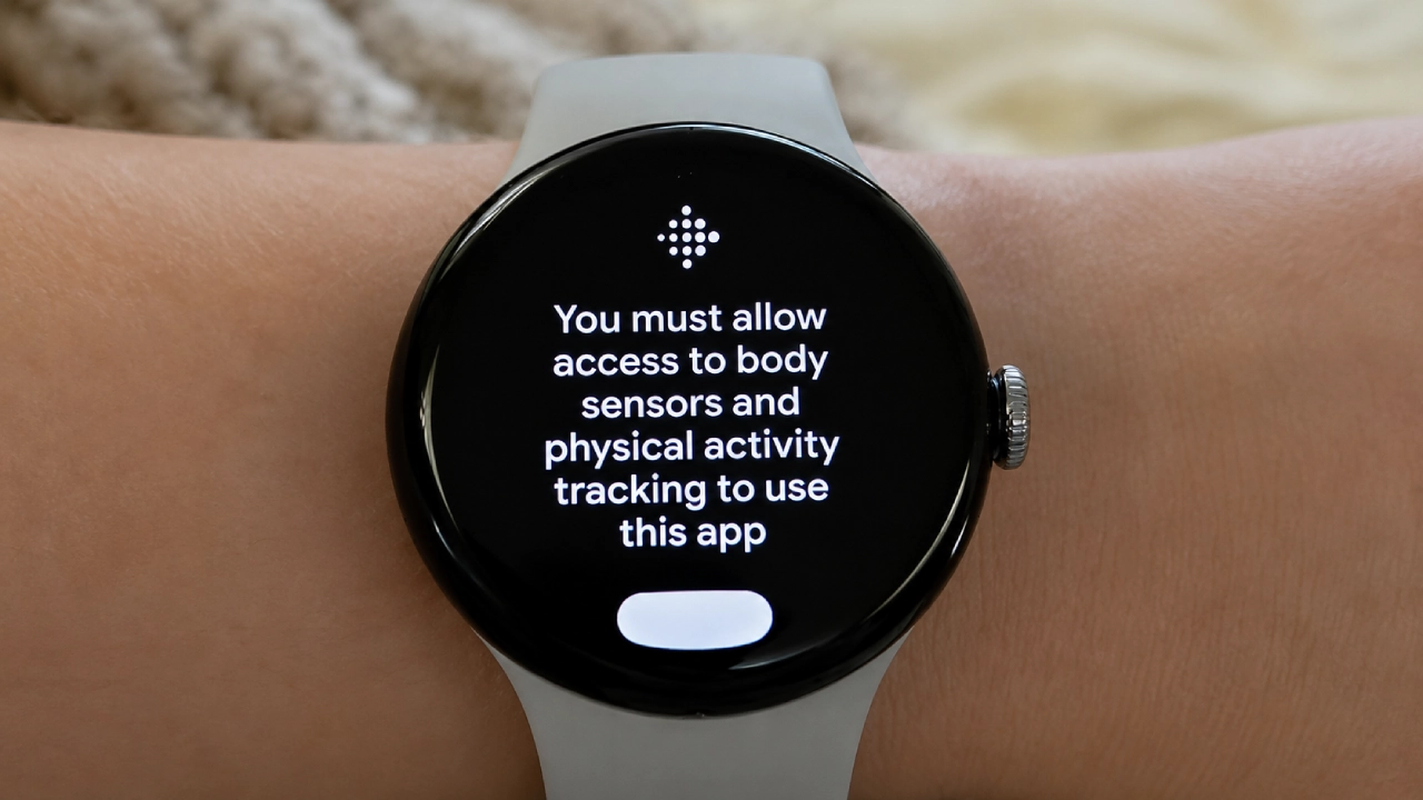 fitbit sensor permission Bug