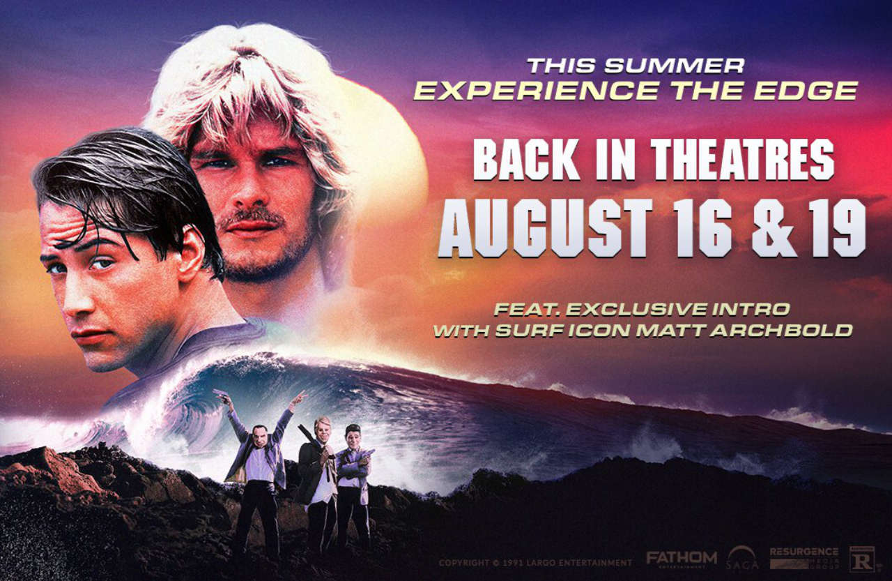 Point Break Returning to Theaters for 35th Anniversary
