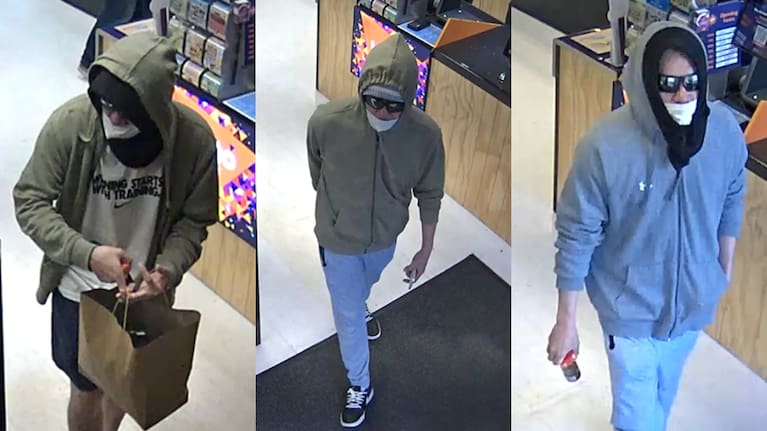 Police shared several CCTV images of a man they believed to be Jin Zhong.