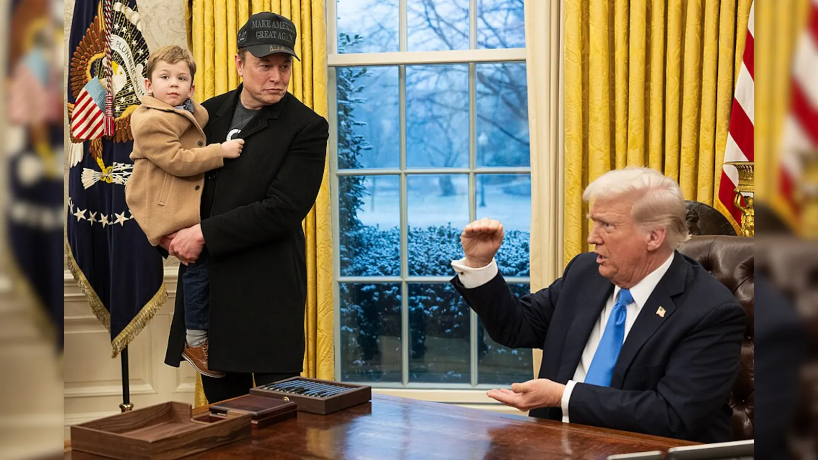 Burying The Hatchet? Trump Hopeful Of Musk Donating SpaceX Stock To Flagship Savings Initiative