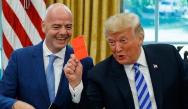 EU lawmakers call for investigation of FIFA boss over Trump intervention