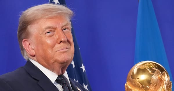 Trump celebrates World Cup as US victory ahead of tomorrow's final