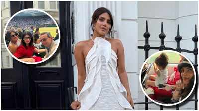 Priyanka Chopra shares best shots from her London vacation: Wimbledon to family time with Nick Jonas, Malti, MIL’s birthday bash
