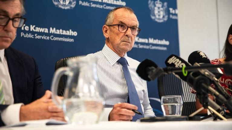 Public Service Commissioner Sir Brian Roche.