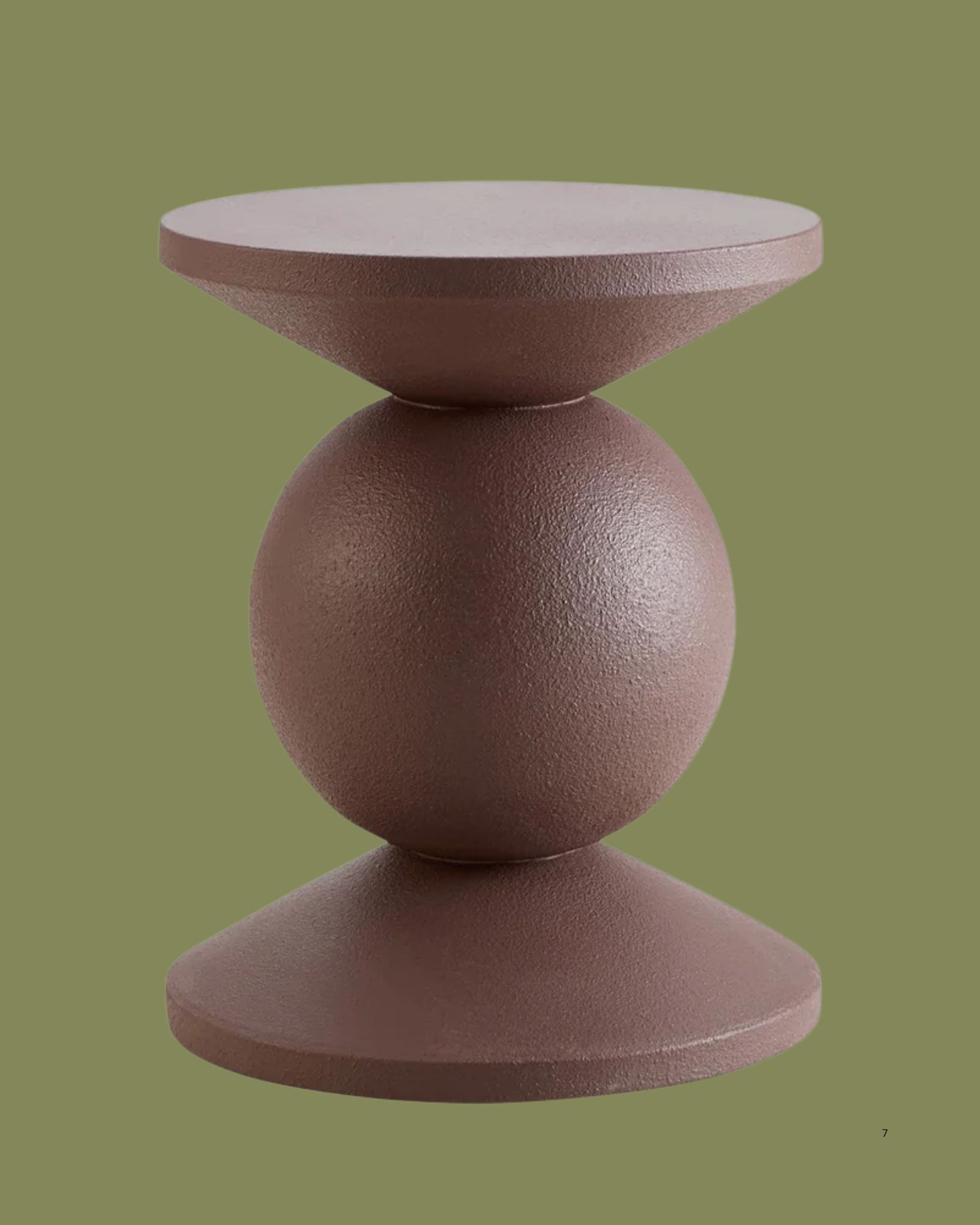 DUSK, Raya Side Table in Mocha