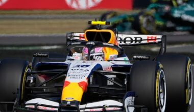 'Really good': Lawson qualifies in top 10 for British GP sprint