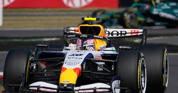 'Really good': Lawson qualifies in top 10 for British GP sprint