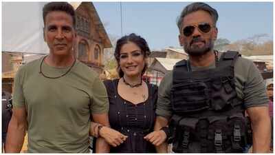 Raveena Tandon's on working again with Akshay Kumar: ‘Old camaraderie just naturally clicked into place’ - Exclusive