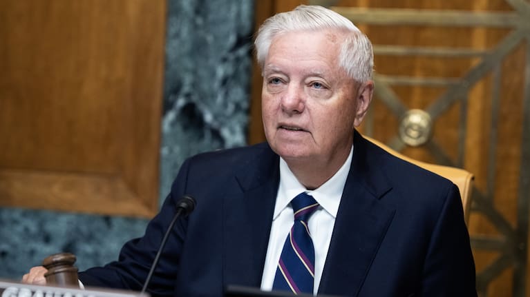 Republican senator Lindsey Graham.