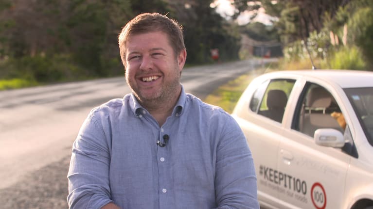Road safety campaigner Geoff Upson.