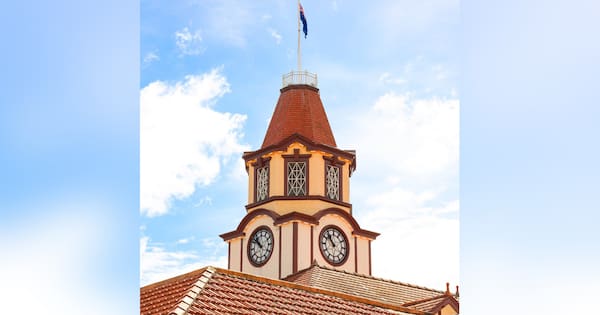 Rotorua's 'little Big Ben' rings again after years of silence