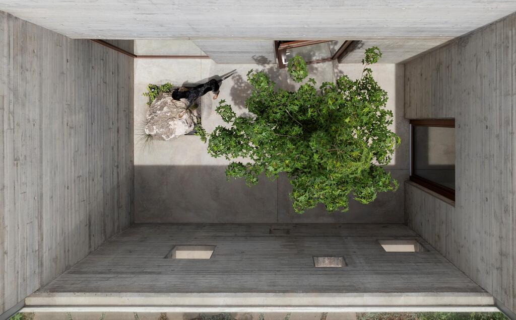 The Patio (Photo: Amit Geron) הבית היפה בישראל, תכנון: פיצו קדם אדריכלים