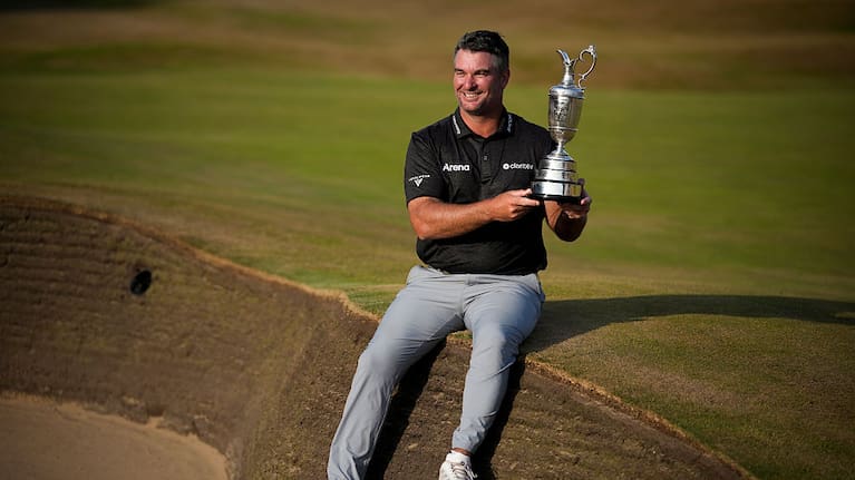 Ryan Fox celebrates his victory