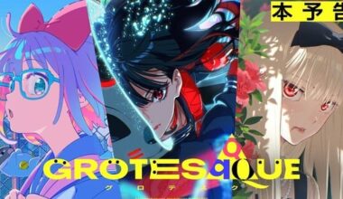 CloverWorks' Omnibus Anime Film Grotesqqque Reveals Trailer, Visual, Opening Theme Song, November 6 Debut - News