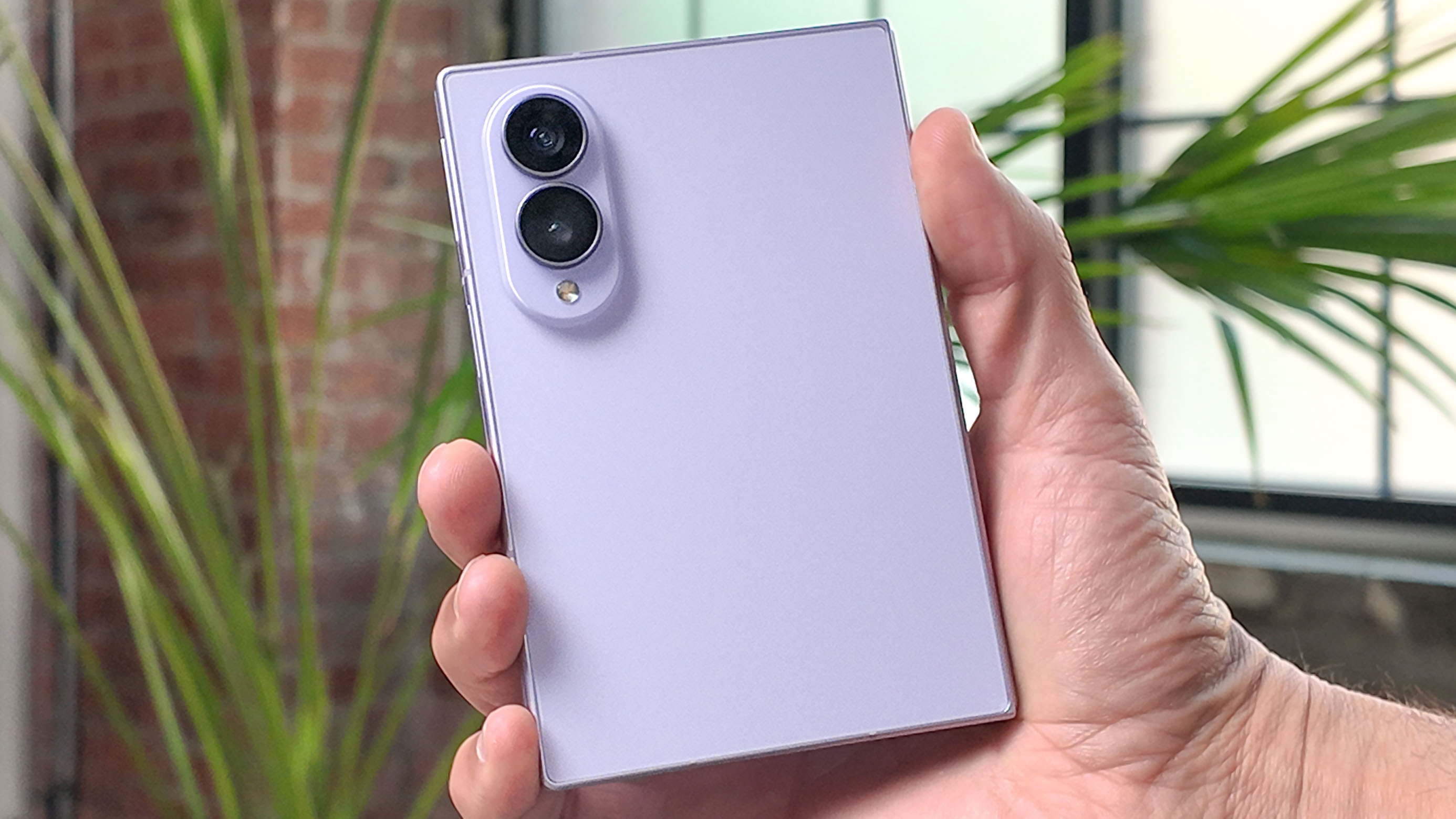Galaxy Z Fold 8 shown in hand