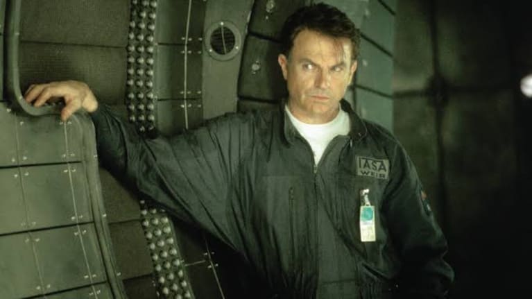 Sam Neill as Dr William Weir in Event Horizon.