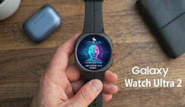 Side-by-side comparison of the Galaxy Watch Ultra 2 and Apple Watch Ultra 2