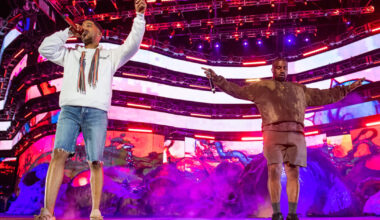 Kid Cudi and Kanye West