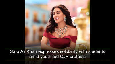 'Our students are our future': Sara Ali Khan expresses solidarity with students amid youth-led CJP protests
