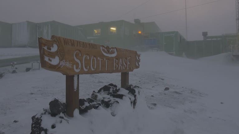 Scott Base was compared to a "1970s backpackers".