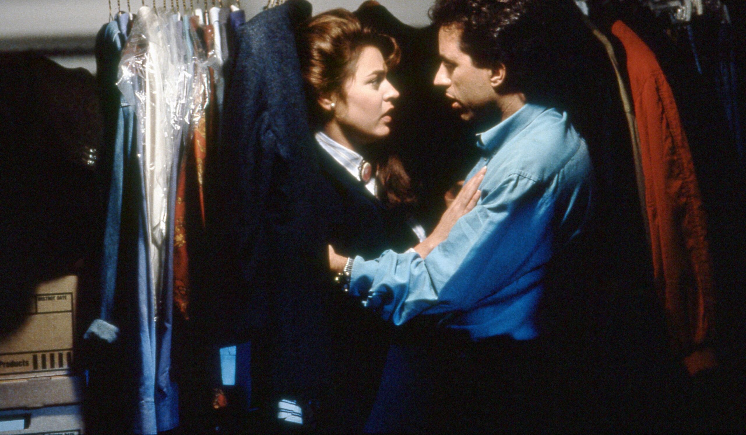 SEINFELD, from left: Jane Leeves. Jerry Seinfeld, The Virgin, (Season 4, ep. 410, aired Nov. 11, 1992), 1990-98.