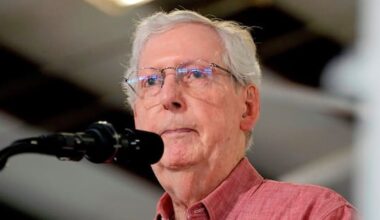 US senator Mitch McConnell shares hospital update after health speculation