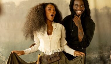 Shaboozey and Ciara Miller.
