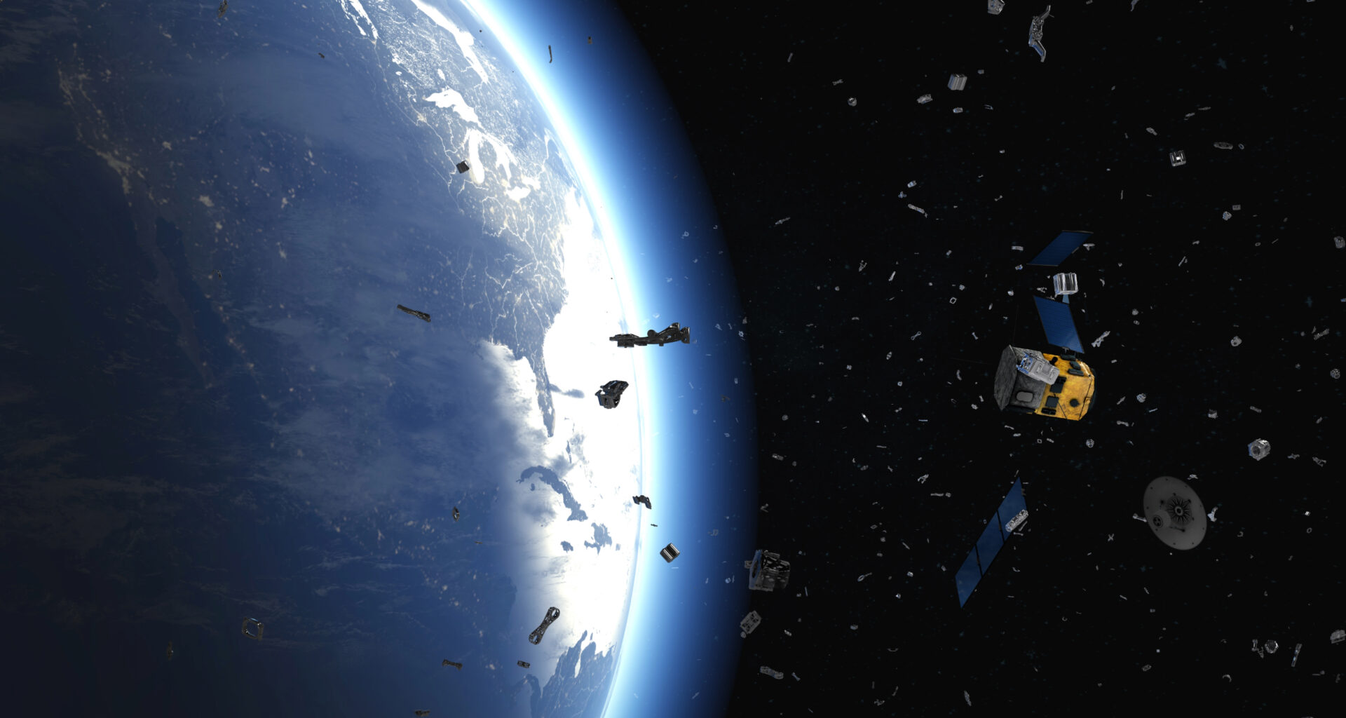 Tiny space debris threatens Earth's busiest satellite highway