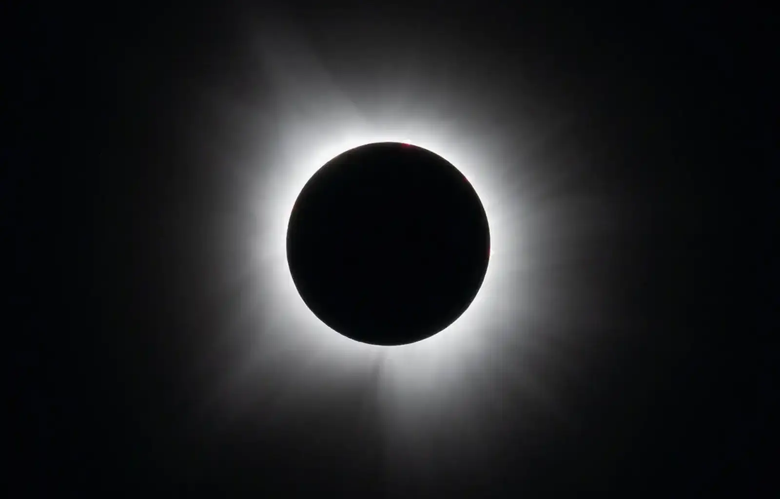 A total solar eclipse